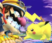 Kirby y Pikachu se presentan en Super Smash Bros. Brawl