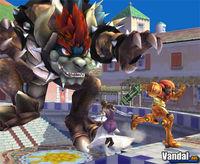 Desata la furia de Giga Bowser en Super Smash Bros. Brawl