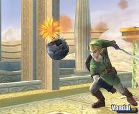 Usa todo el arsenal de Link en Super Smash Bros. Brawl