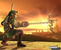 Usa todo el arsenal de Link en Super Smash Bros. Brawl