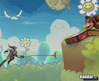 Usa todo el arsenal de Link en Super Smash Bros. Brawl