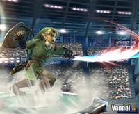 Usa todo el arsenal de Link en Super Smash Bros. Brawl