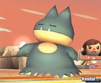 Sacia el apetito de Munchlax en Super Smash Bros. Brawl