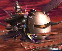 Combate en la nave Hal Abarda en Super Smash Bros. Brawl