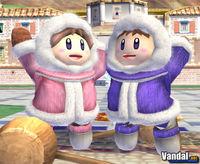Los Ice Climbers llegan a Super Smash Bros. Brawl