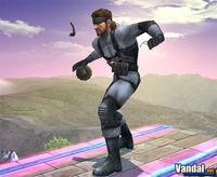 Snake se presenta por todo lo alto en Super Smash Bros. Brawl