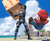 Snake se presenta por todo lo alto en Super Smash Bros. Brawl