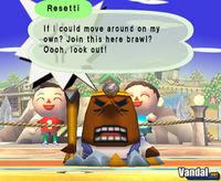 Sobrevive a las broncas de Rese T. en Smash Bros. Brawl