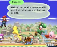 Sobrevive a las broncas de Rese T. en Smash Bros. Brawl