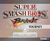 Afronta el torneo de Super Smash Bros. Brawl