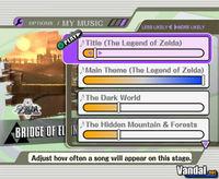 Escoge tu m�sica favorita en Super Smash Bros. Brawl