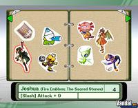 Uso de las pegatinas en Super Smash Bros. Brawl