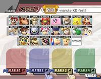 Nintendo muestra las opciones de combate de Super Smash Bros. Brawl