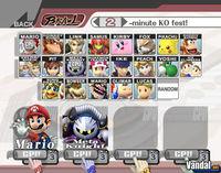 Nintendo muestra las opciones de combate de Super Smash Bros. Brawl