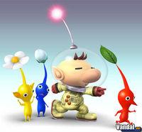 El Capit�n Olimar y los Pikmin dar�n pelea en Super Smash Bros. Brawl
