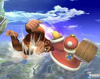 Conoce los movimientos especiales de Donkey Kong en Super Smash Bros Brawl.