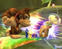 Conoce los movimientos especiales de Donkey Kong en Super Smash Bros Brawl.