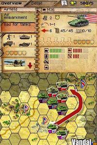 Nuevas im�genes y v�deo de Panzer Tactics DS