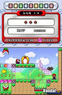 Pantalla Mario vs. Donkey Kong 2: March of the Minis
