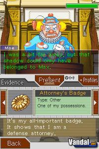 Imagen 17 de Phoenix Wright: Ace Attorney Justice For All para Nintendo DS