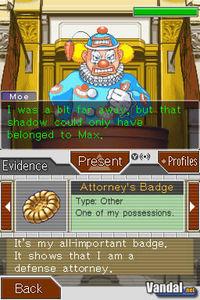 Imagen 22 de Phoenix Wright: Ace Attorney Justice For All para Nintendo DS