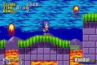 Pantalla Sonic the Hedgehog Genesis