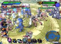 Pantalla Shining Force EXA