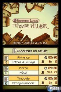 Imagen 4 de Professor Layton y la Villa Misteriosa para Nintendo DS
