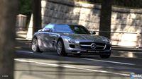 El Mercedes Benz SLS AMG se muestra en Gran Turismo 5