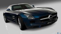 El Mercedes SLS AMG en movimiento en Gran Turismo 5