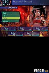 Pantalla Etrian Odyssey