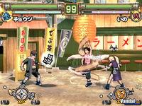 Pantalla Naruto: Ultimate Ninja 2