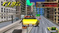 Nuevas im�genes de Crazy Taxi para PSP