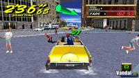 Nuevas im�genes de Crazy Taxi para PSP