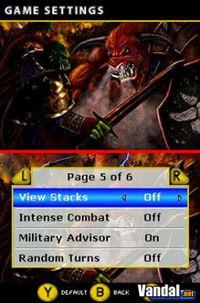Imagen 3 de Warlords DS para Nintendo DS