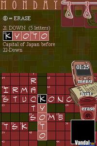 Imagen 14 de New York Times Crosswords para Nintendo DS