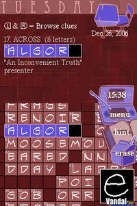 Imagen 8 de New York Times Crosswords para Nintendo DS
