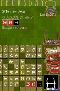 Imagen 7 de New York Times Crosswords para Nintendo DS