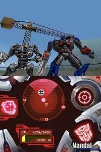 Imagen Transformers: The Game Autobots & Decepticons