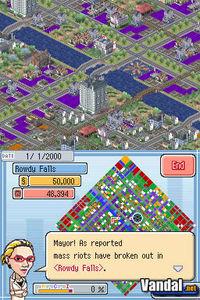 Nuevas im�genes de Sim City DS