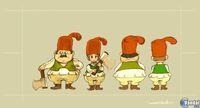 Nuevas ilustraciones de Little King's Story