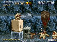 Pantalla Metal Slug Anthology