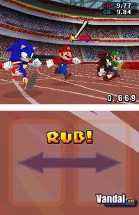 Nuevas im�genes de Mario y Sonic en los Juegos Ol�mpicos para NDS