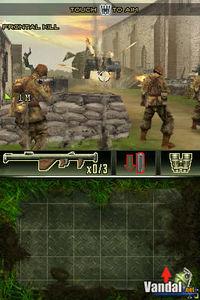 Pantalla Brothers in Arms DS