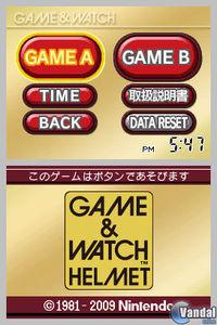 Primeras im�genes de las Game & Watch para DS