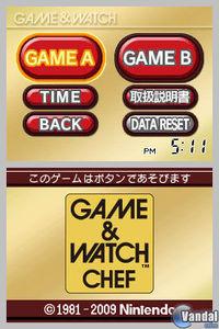 Primeras im�genes de las Game & Watch para DS