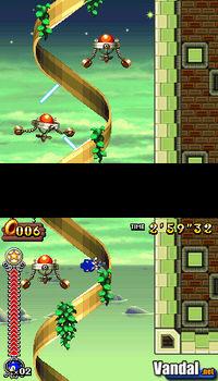 Pantalla Sonic Rush Adventure
