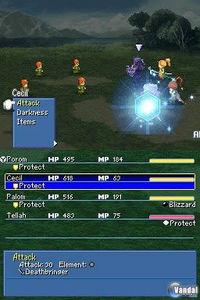 Nuevas im�genes de Final Fantasy IV