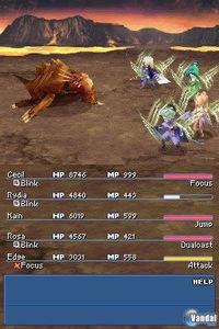 Nuevas im�genes de Final Fantasy IV