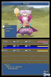 Nuevas im�genes de Final Fantasy IV